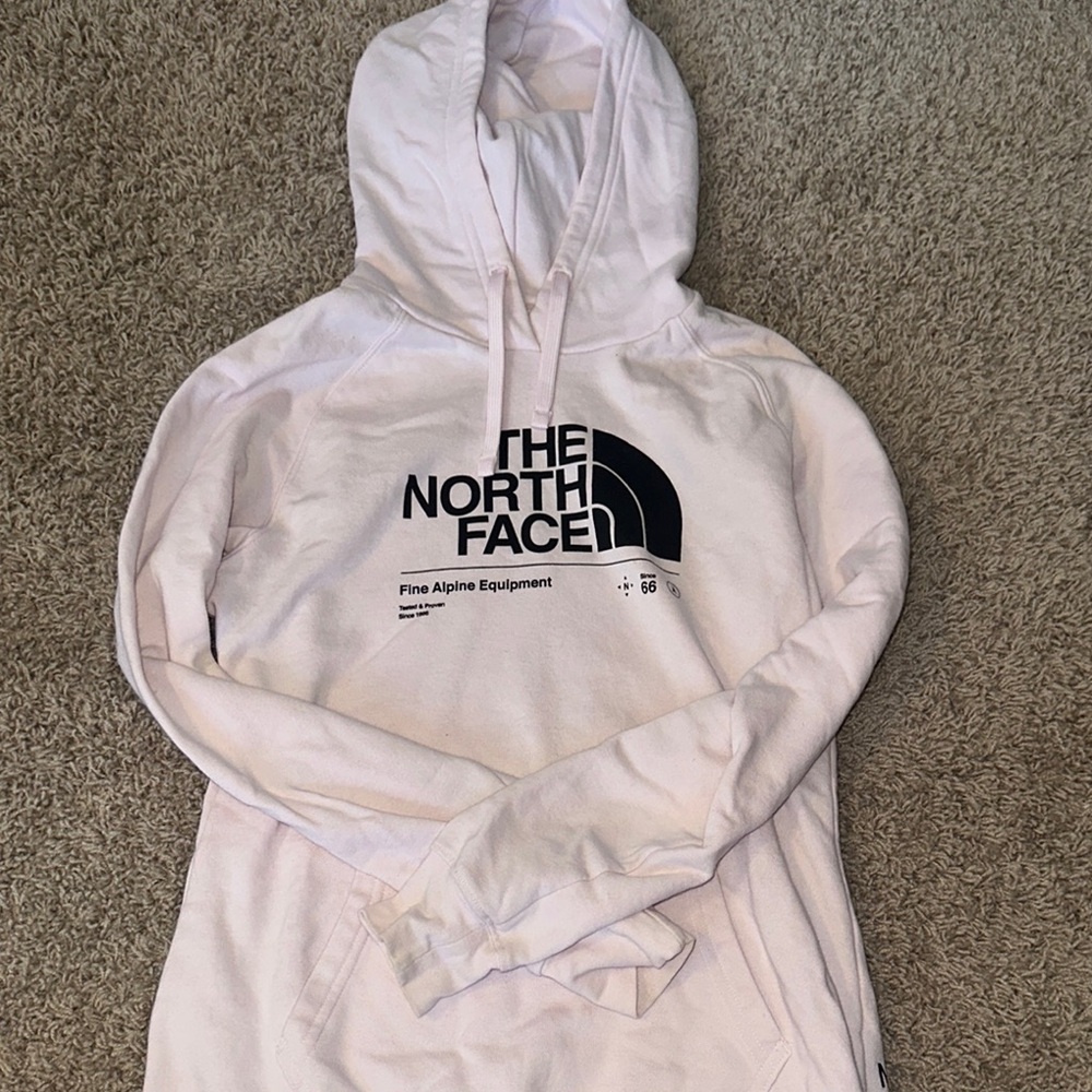 The North Face Light Pink Hoodie